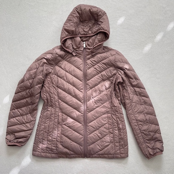 London Fog Lightweight Packable Puffer Down Coat - Picture 1 of 4